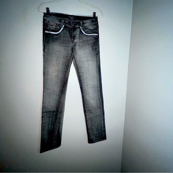 Pepe Jeans London Black Denim stretch Skinny‎ 27 - Picture 1 of 12